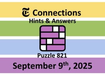 ‘Wordle’ Answer Today 1543 September 9th 2025 – Hints and Solution (9/9/25)