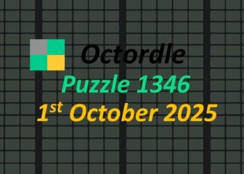 ‘Wordle’ Answer Today 1565 October 1st 2025 – Hints and Solution (10/1/25)