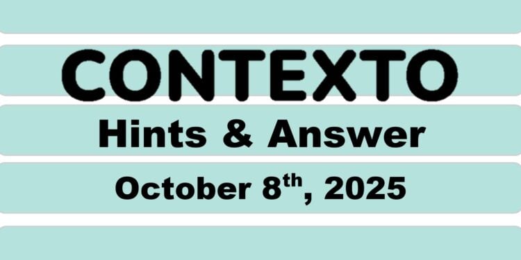Daily Contexto 1116 - October 8th 2025
