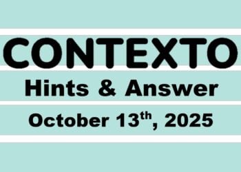 ‘Wordle’ Answer Today 1577 October 13th 2025 – Hints and Solution (10/13/25)