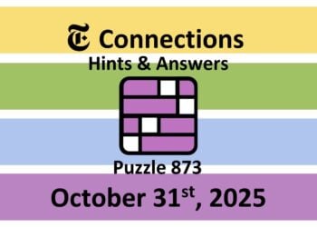 ‘Wordle’ Answer Today 1595 October 31st 2025 – Hints and Solution (10/31/25)