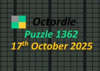 ‘Wordle’ Answer Today 1581 October 17th 2025 – Hints and Solution (10/17/25)