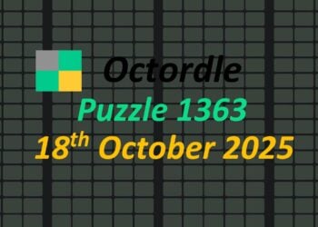 ‘Wordle’ Answer Today 1582 October 18th 2025 – Hints and Solution (10/18/25)