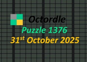 ‘Wordle’ Answer Today 1595 October 31st 2025 – Hints and Solution (10/31/25)