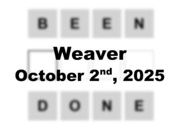 ‘Wordle’ Answer Today 1566 October 2nd 2025 – Hints and Solution (10/2/25)