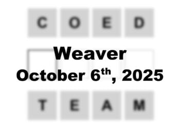 ‘Wordle’ Answer Today 1570 October 6th 2025 – Hints and Solution (10/6/25)