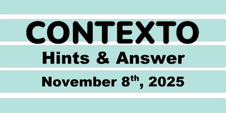 Daily Contexto 1147 - November 8th 2025