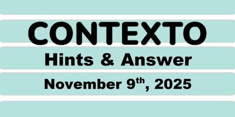 Daily Contexto 1148 - November 9th 2025