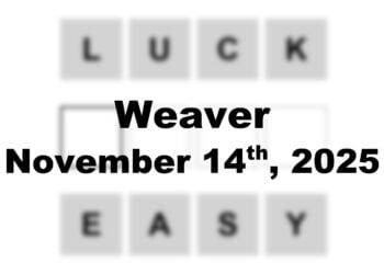 ‘Wordle’ Answer Today 1609 November 14th 2025 – Hints and Solution (11/14/25)