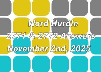 ‘Wordle’ Answer Today 1597 November 2nd 2025 – Hints and Solution (11/2/25)