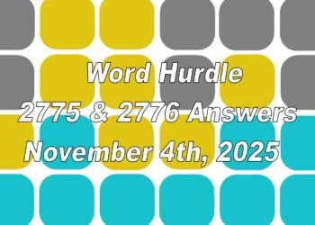 ‘Wordle’ Answer Today 1599 November 4th 2025 – Hints and Solution (11/4/25)